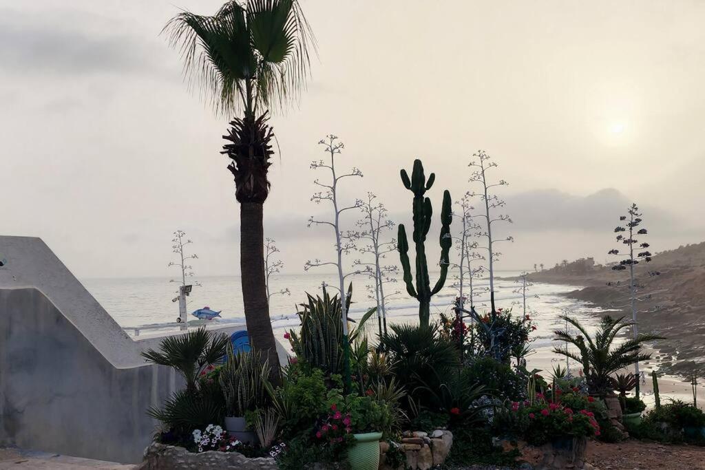 Superbe Appartement Pied Et Vue Sur Mer Taghazout Exterior foto